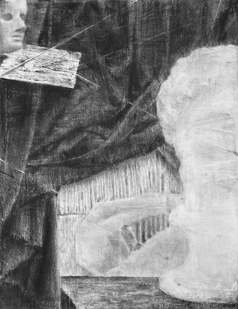 基礎科 2学期最初のデッサン_油画コース篇 優秀作品 | すいどーばた美術学院