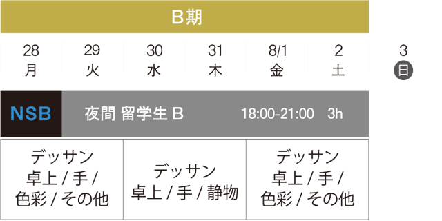 夏季講習会　留学生　B期