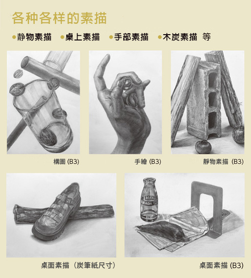 外國學生的參考工作草圖