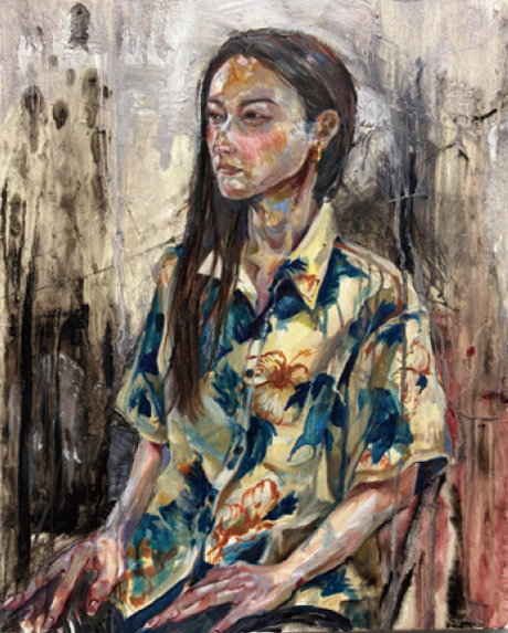 外国人科参考作品　油彩（F15）