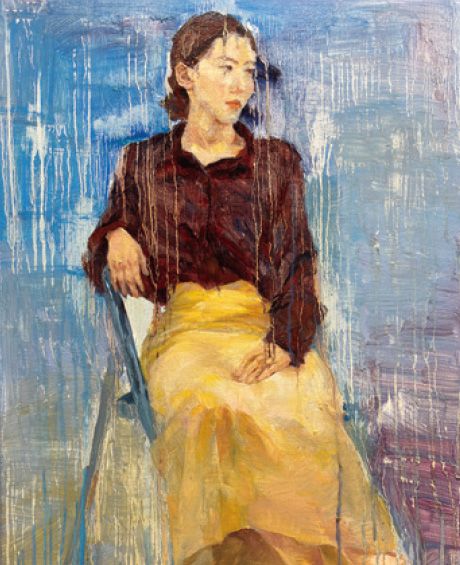 外国人科参考作品　　油彩（F15）