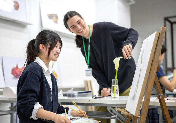 基礎科スキルアップ指導風景