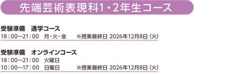 基礎科先端芸術表現