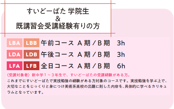 すいどーばた 学院生&既講習会受講経験有りの方