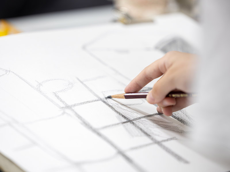 中学生科授業風景