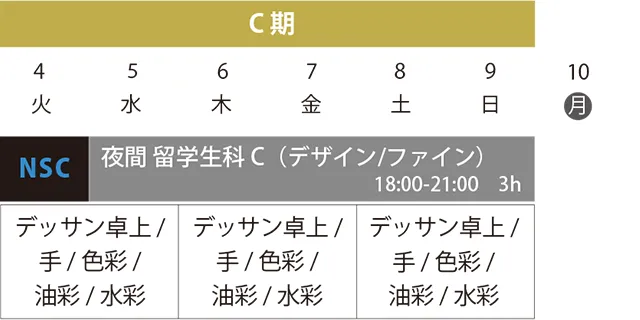 夏季講習会 留学生 C期