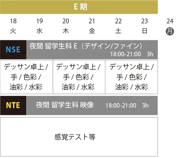 夏季講習会 留学生 E期